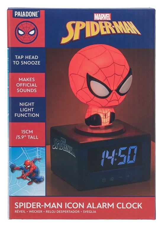 Marvel Icon Alarm Clock Spider-Man 5056577748048