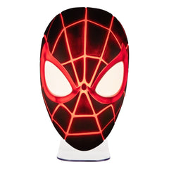 Spider-Man 3D LED Light Miles Morales Mask 5056577751369