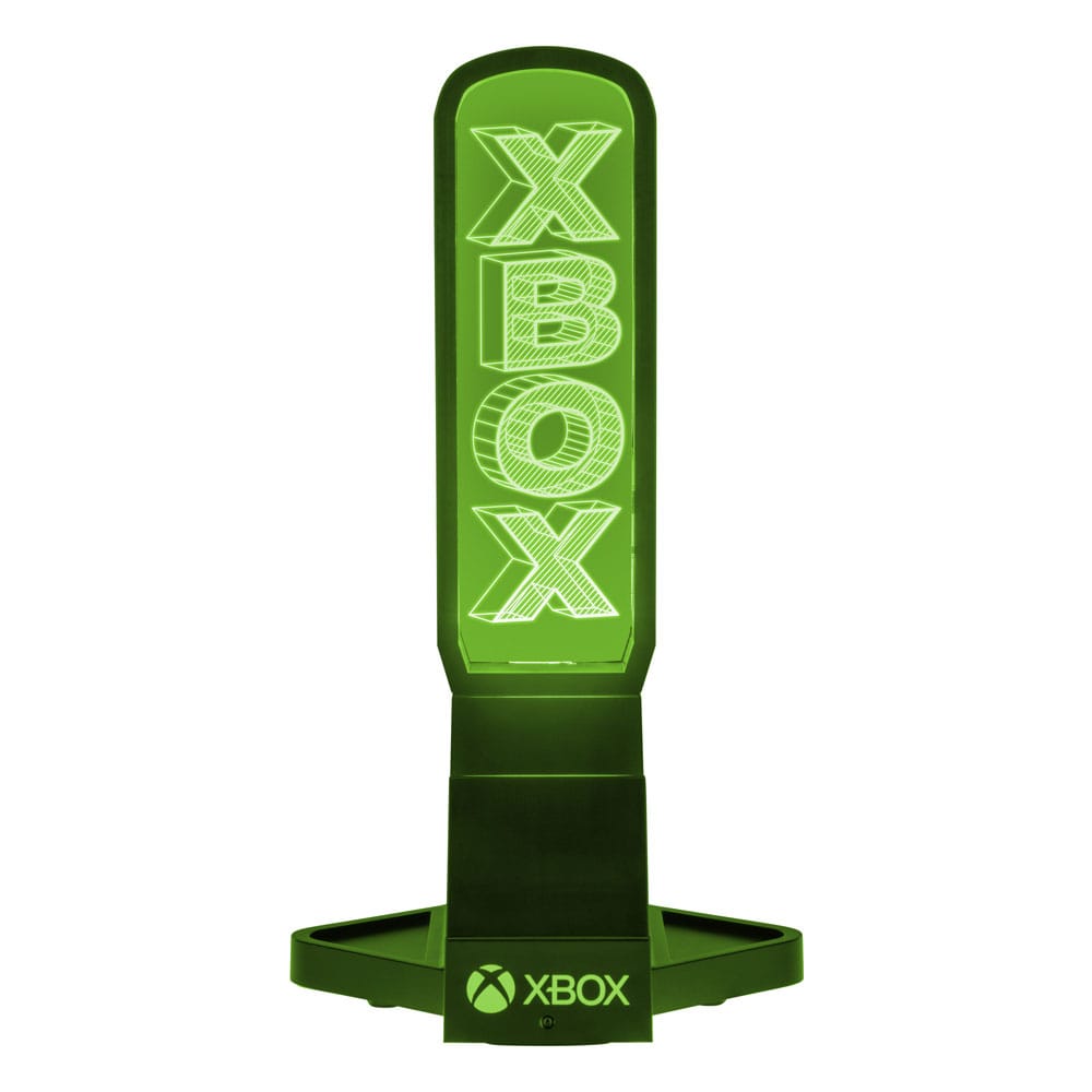 XBox Desk Headphone Stand with Light 30 cm 5056577751406