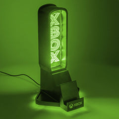 XBox Desk Headphone Stand with Light 30 cm 5056577751406