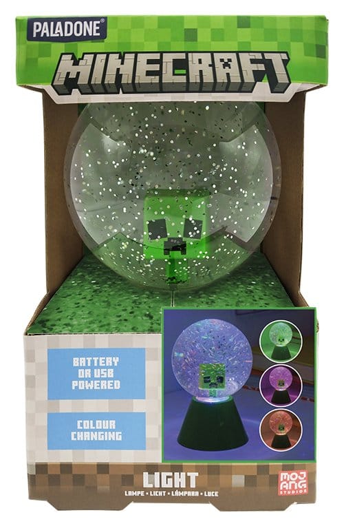 Minecraft Light LED Glitter Ball 5056577751437