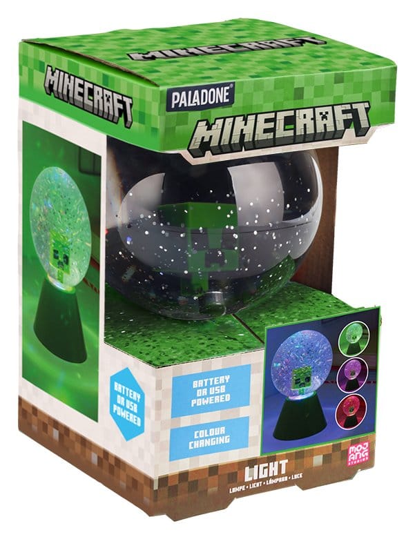 Minecraft Light LED Glitter Ball 5056577751437