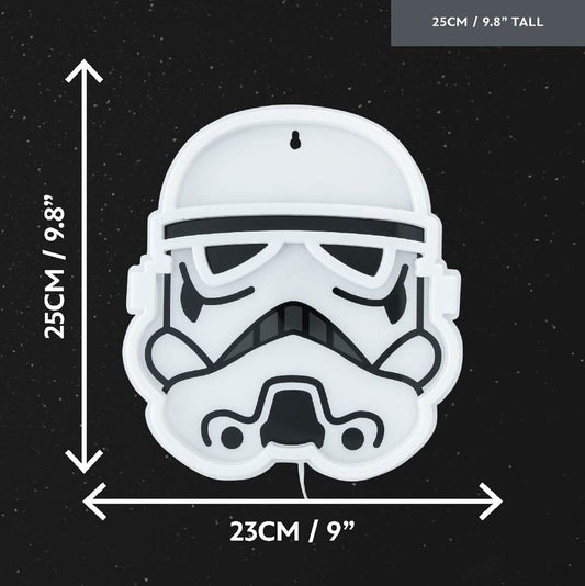 Star Wars LED Wall Lamp Light Stormtrooper Neon     5056577751727