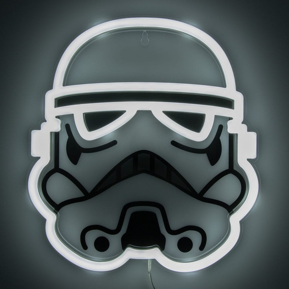 Star Wars LED Wall Lamp Light Stormtrooper Neon     5056577751727