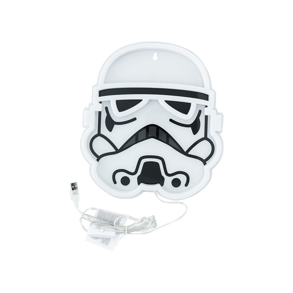 Star Wars LED Wall Lamp Light Stormtrooper Neon     5056577751727