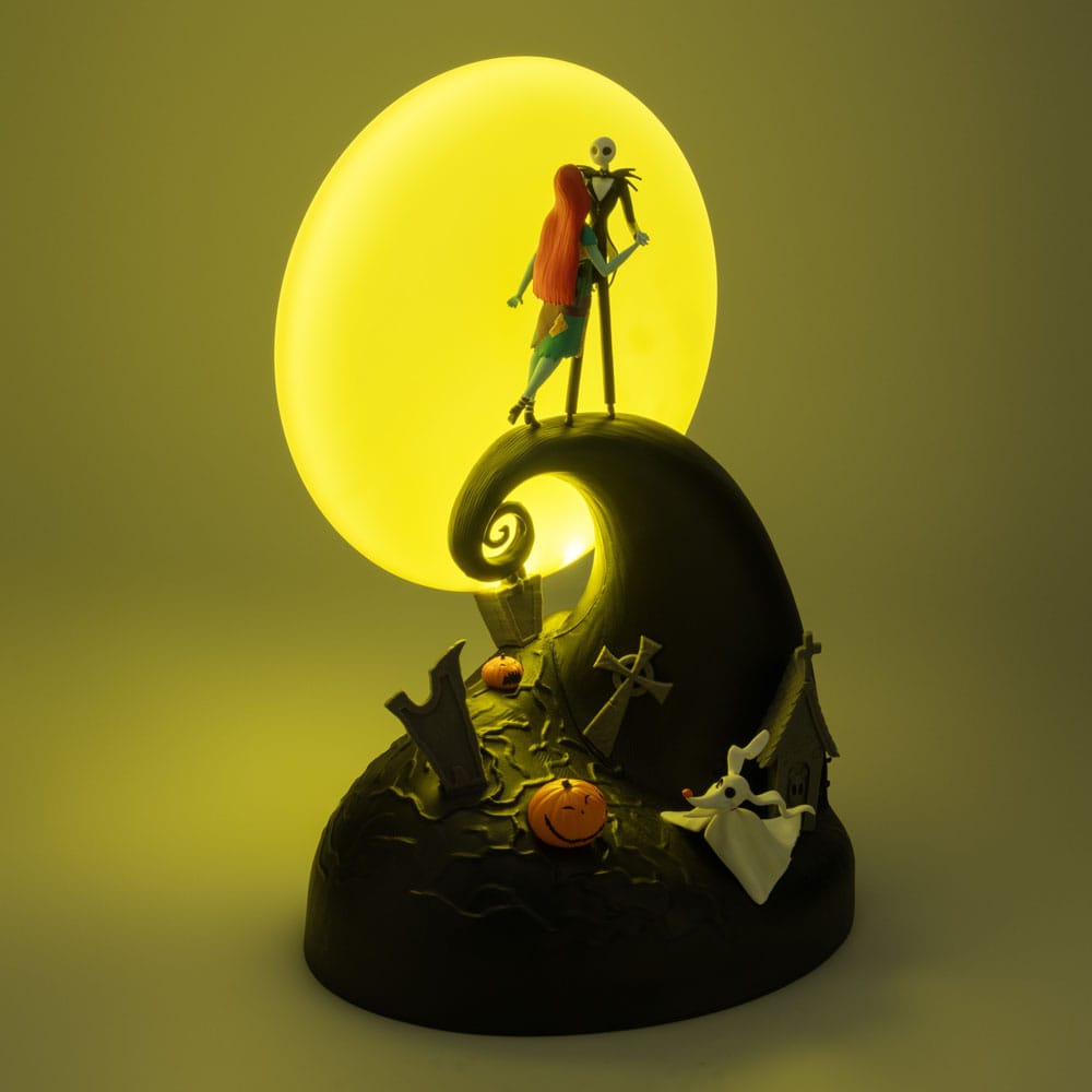 Nightmare before Christmas Diorama Light Jack & Sally 5056577754032