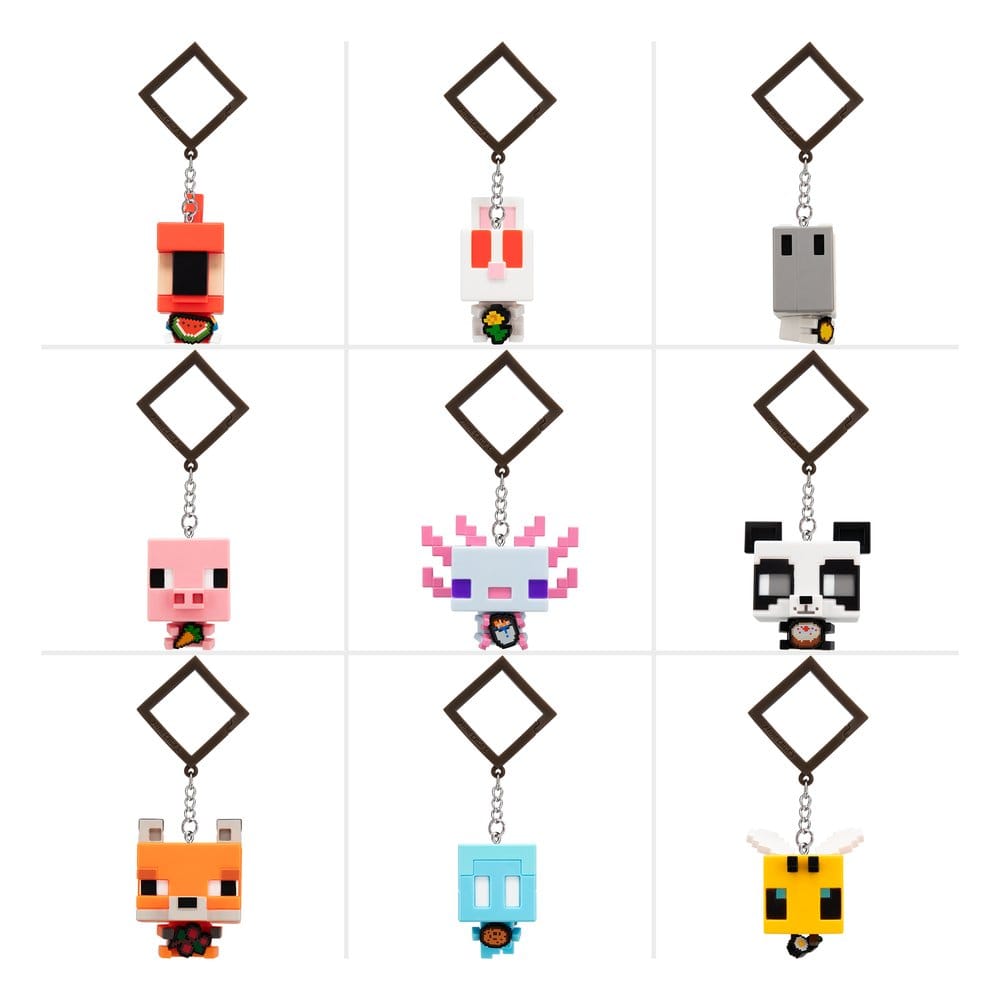 Minecraft Bag Clips Scented Series 4 5056577754124