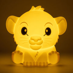 Disney Squishy Glo Silicon Light The Lion King Simba 15 cm 5056577754339