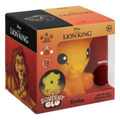Disney Squishy Glo Silicon Light The Lion King Simba 15 cm 5056577754339