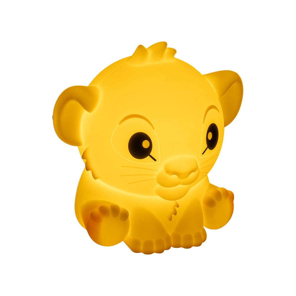 Disney Squishy Glo Silicon Light The Lion King Simba 15 cm 5056577754339