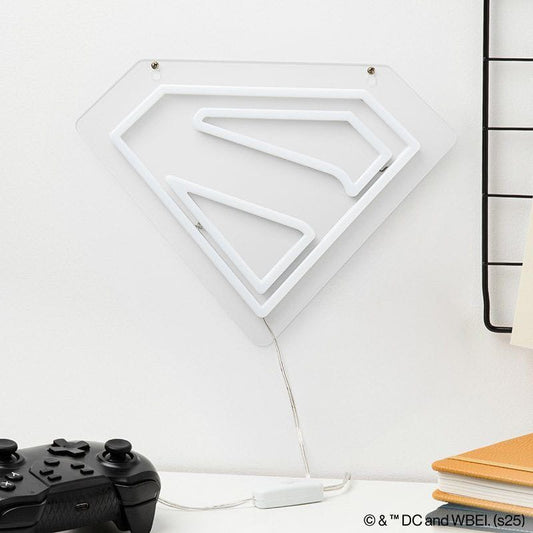 DC Comics LED Wall Lamp Light Superman Neon       5056577754476