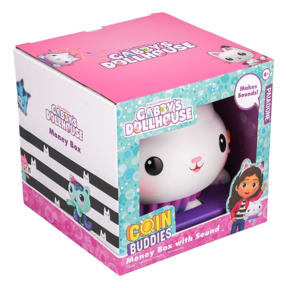 Gabby´s Dollhouse Money Bank Cakey Cat 5056577754513