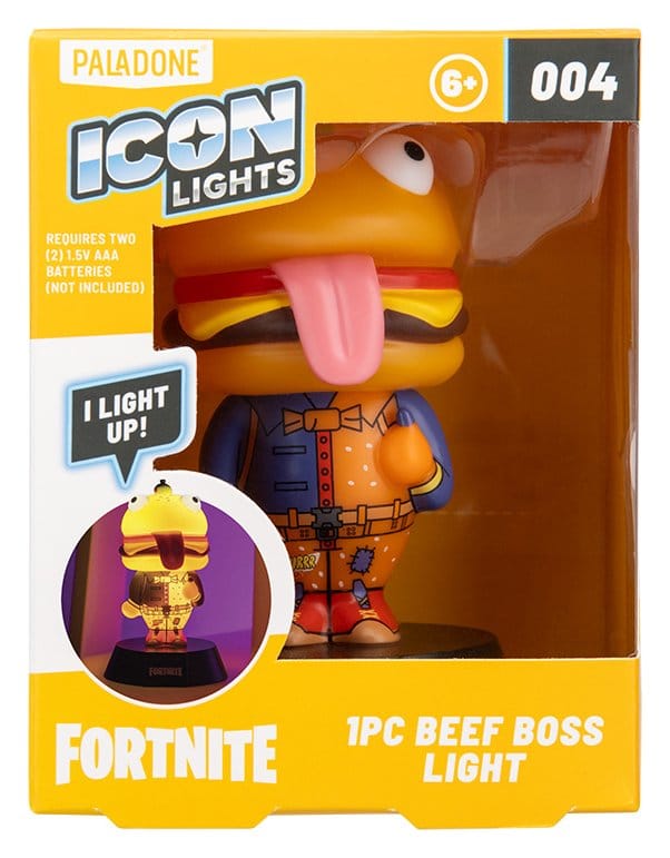Fortnite Icon Light Beef Boss 11 cm 5056577754797