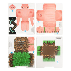 Minecraft Build Your Own Money Bank Treasure Schwein  5056577755077
