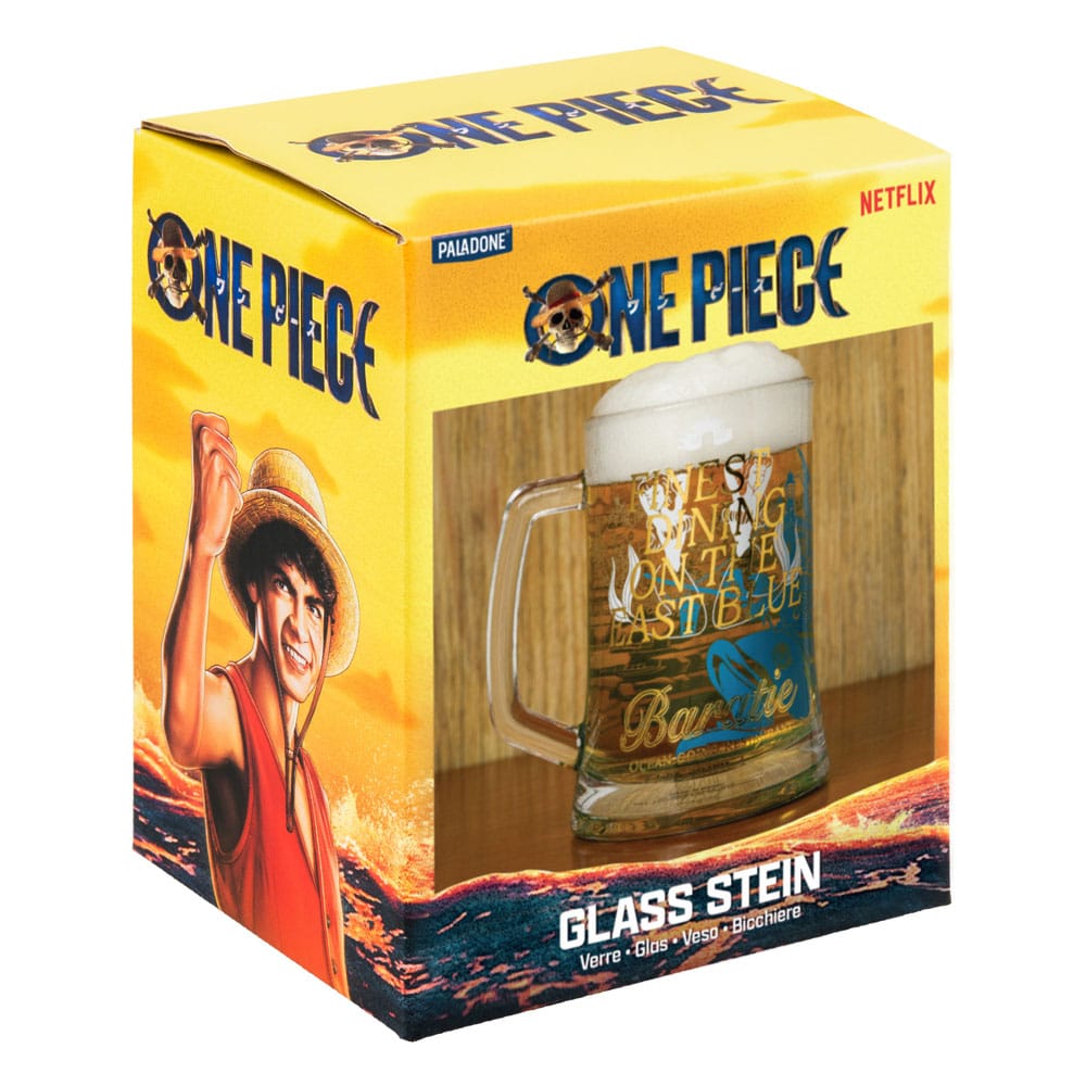 One Piece Beer Pint Glass  5056577755626