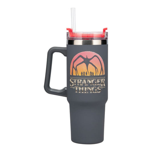Stranger Things 5 Drinking cup with straw 900 ml  5056577755800