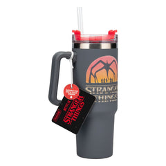 Stranger Things 5 Drinking cup with straw 900 ml  5056577755800