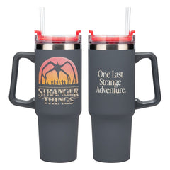 Stranger Things 5 Drinking cup with straw 900 ml  5056577755800