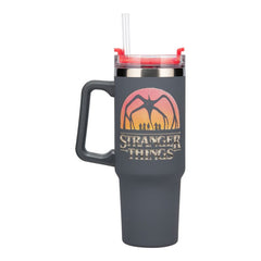 Stranger Things 5 Drinking cup with straw 900 ml  5056577755800