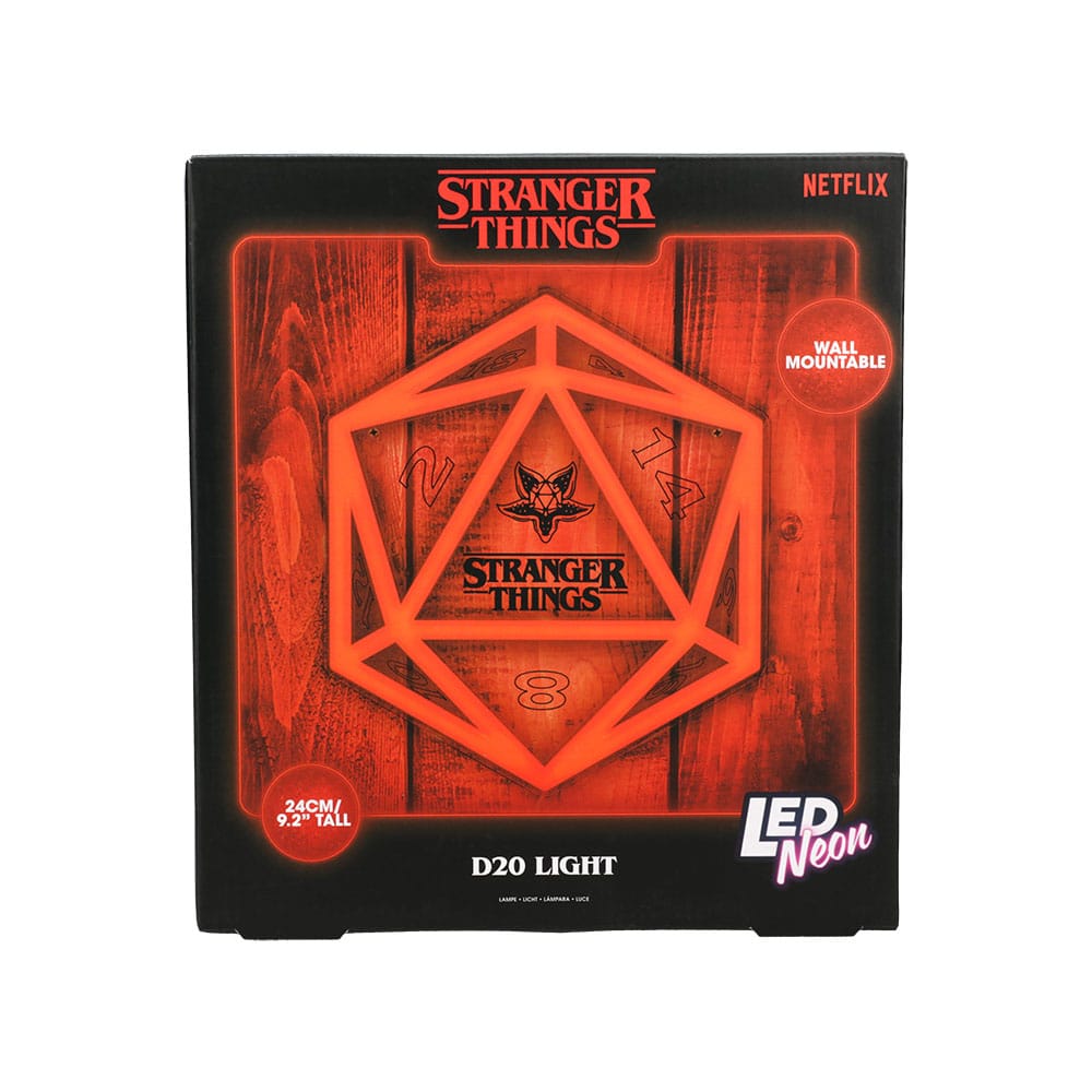 Stranger Things 5 LED Wall Lamp Light Neon       5056577756012
