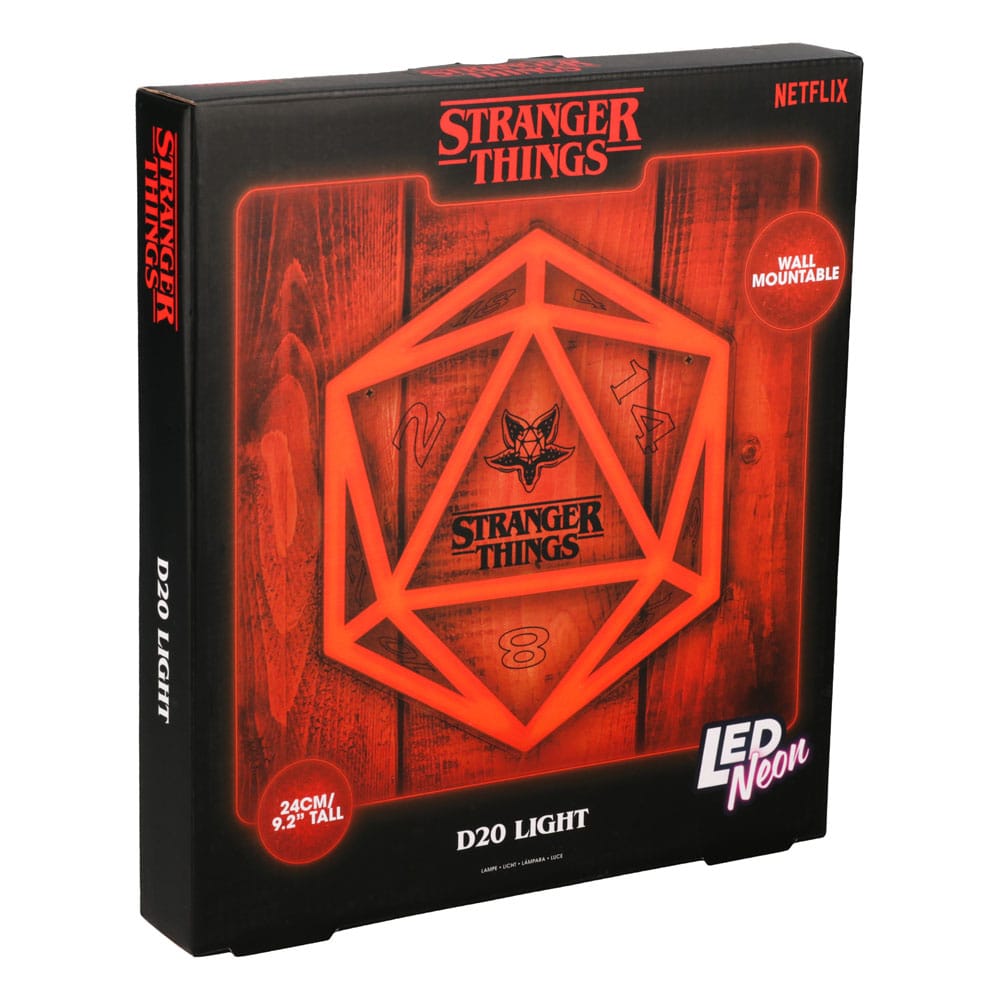 Stranger Things 5 LED Wall Lamp Light Neon       5056577756012