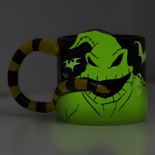 Nightmare before Christmas Shaped Mug Oogie Boogie Glow in the Dark 5056577756067