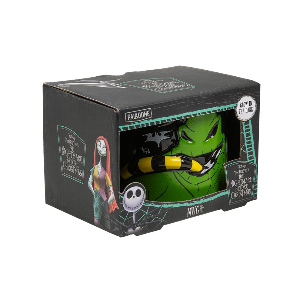 Nightmare before Christmas Shaped Mug Oogie Boogie Glow in the Dark 5056577756067