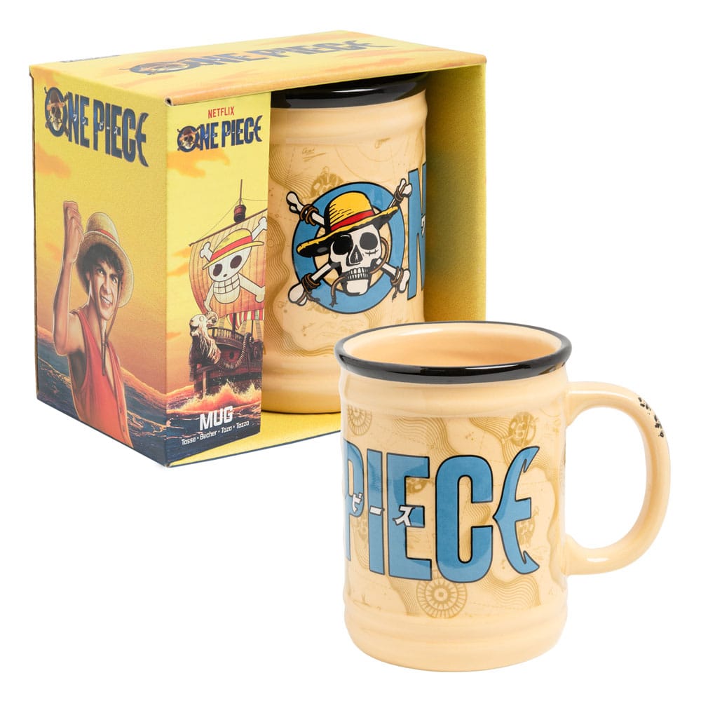 One Piece Shaped Mug Jolly Roger 5056577756302
