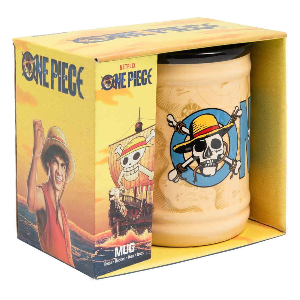One Piece Shaped Mug Jolly Roger 5056577756302