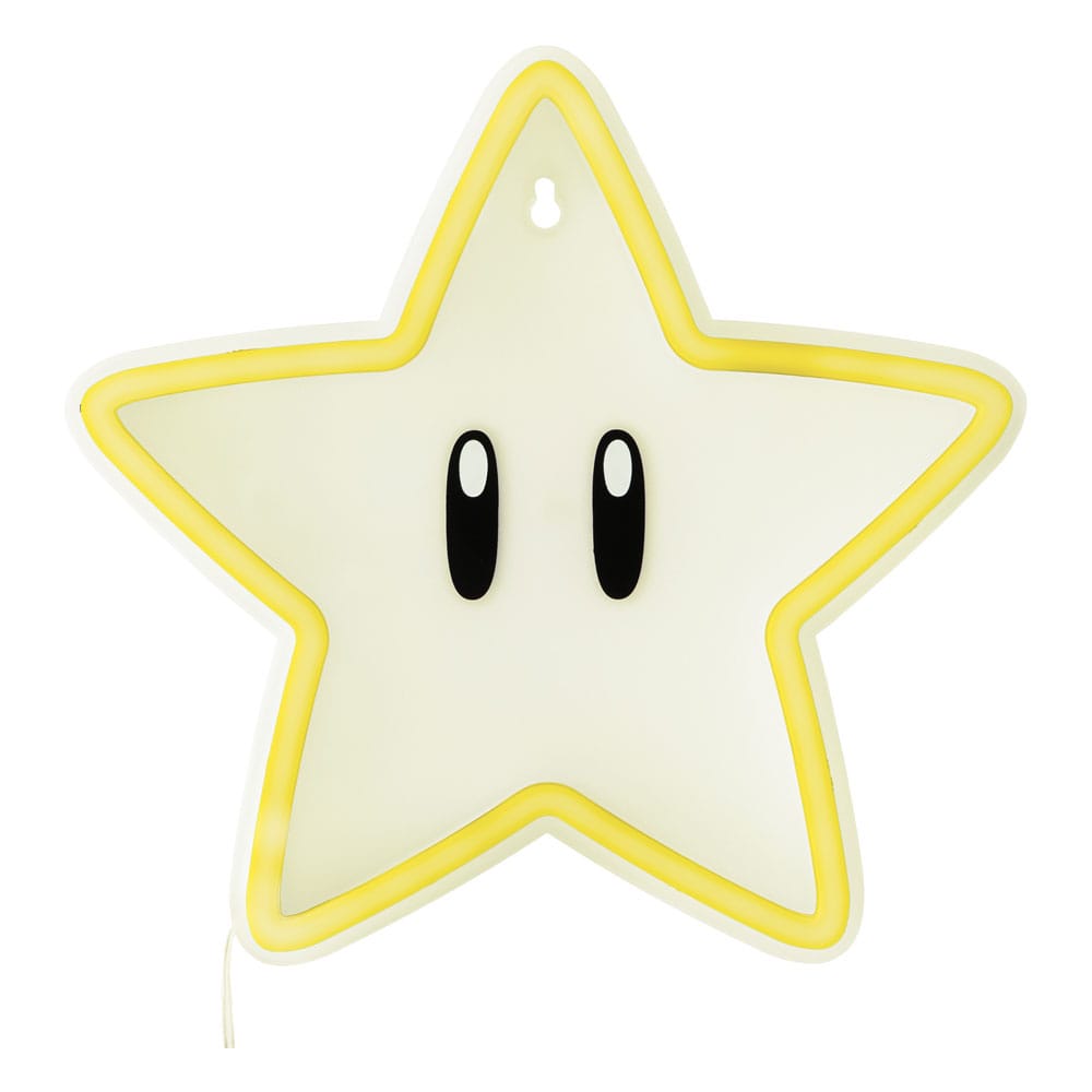 Super Mario LED Wall Lamp Light Super Star Neon     5056577757736