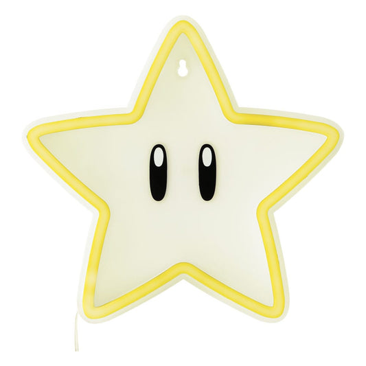 Super Mario LED Wall Lamp Light Super Star Neon     5056577757736