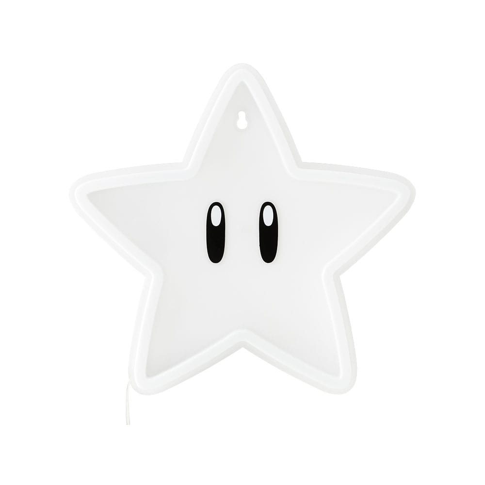 Super Mario LED Wall Lamp Light Super Star Neon     5056577757736