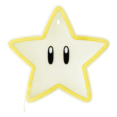 Super Mario LED Wall Lamp Light Super Star Neon     5056577757736
