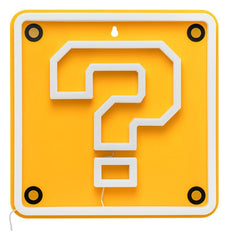 Super Mario LED Neon Wall Lamp Question Block 24 x 24 cm 5056577757743