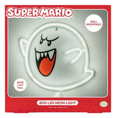 Super Mario LED Neon Wall Lamp Boo 23 x 23 cm 5056577757767