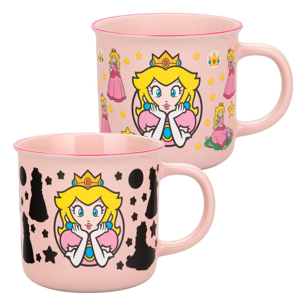Super Mario Heat Change Mug Princess Peach 5056577758252