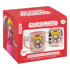 Super Mario Heat Change Mug Princess Peach 5056577758252