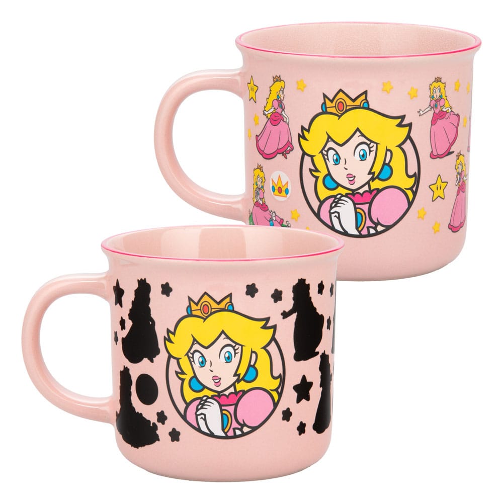 Super Mario Heat Change Mug Princess Peach 5056577758252