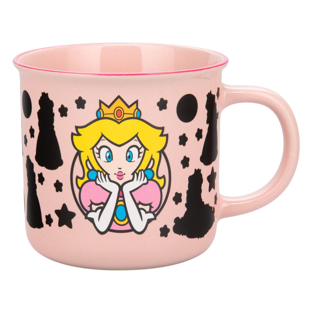 Super Mario Heat Change Mug Princess Peach 5056577758252