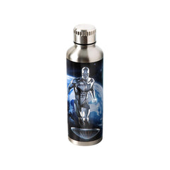 Fantastic Four Metal Water Bottle Silver Surfer 5056577758658