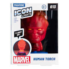 Fantastic Four Icons Light Human Torch 11 cm 5056577758665