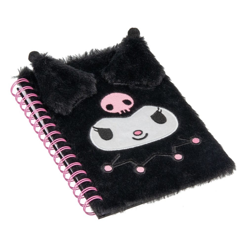 Sanrio Notebook Kuromi Fluffy 5056577758856