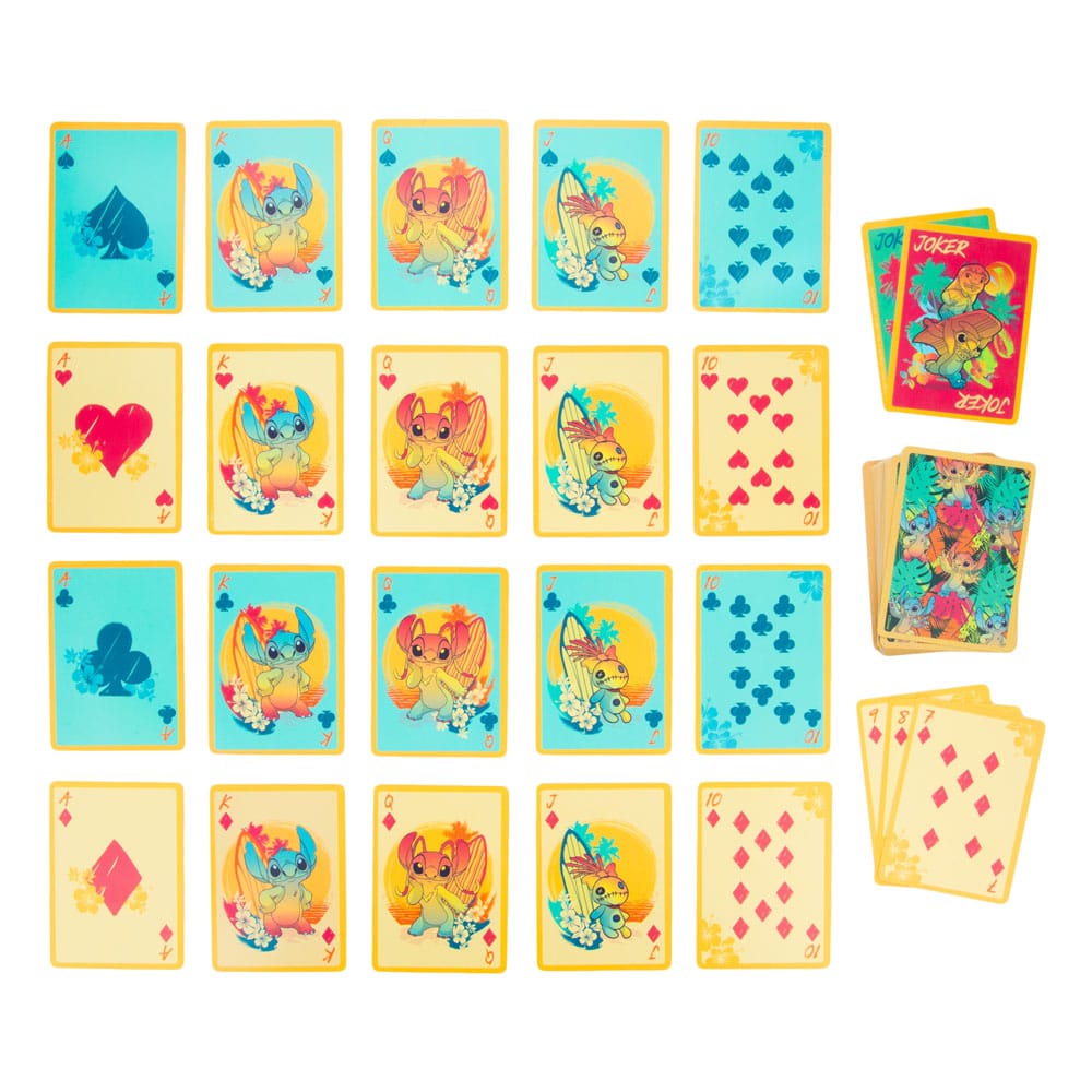 Lilo & Stitch Playing Cards Waterproof 5056577759273