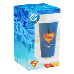 DC Comics Pint Glass Superman 5056577759525