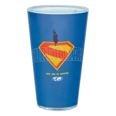 DC Comics Pint Glass Superman 5056577759525