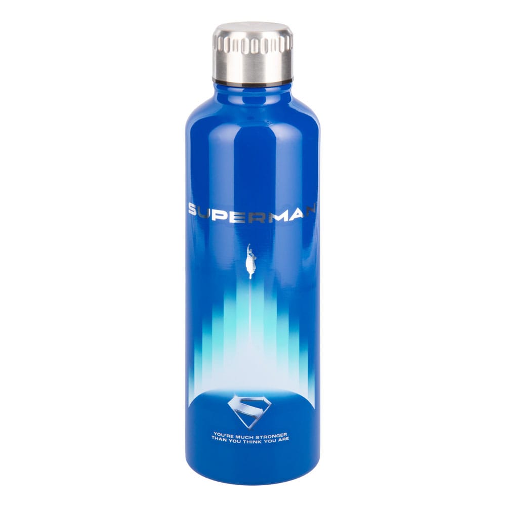 DC Comics Metal Water Bottle Superman Theatrical  5056577759624