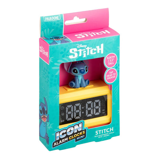 Lilo & Stitch Icon mini Alarm Clock Stitch 8 cm  5056577760736