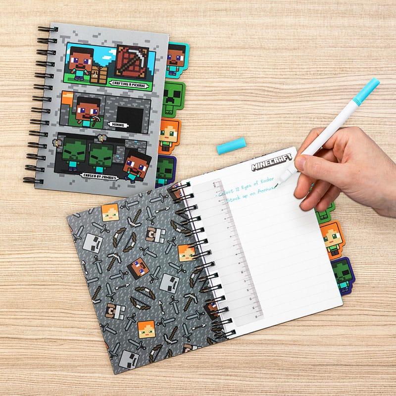 Minecraft Notebook with Dividers Kuromi Fluffy 5056577760903