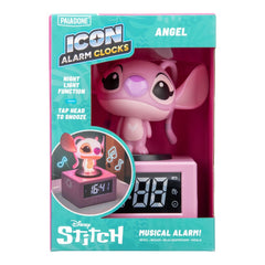 Lilo & Stitch Icon Alarm Clock Angel 12 cm  5056577761177