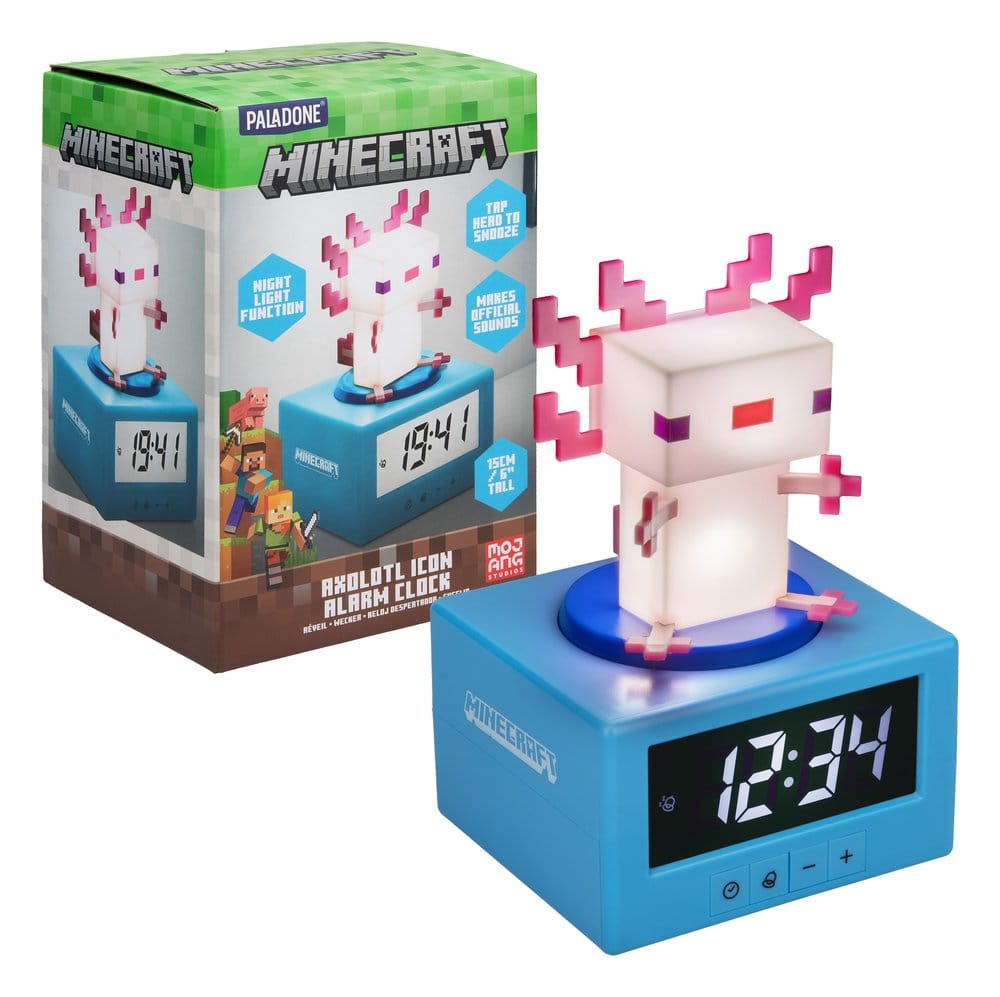 Minecraft Icon Alarm Clock Axolotl 5056577762358